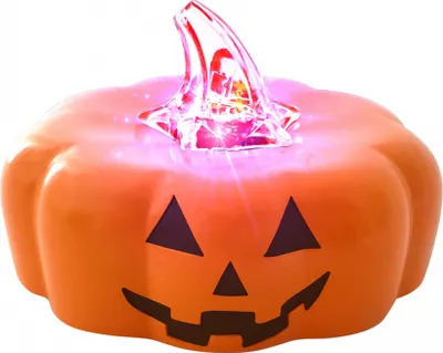 Produktbild von Halloween Mini Kürbis LED Flackerlicht 7cm