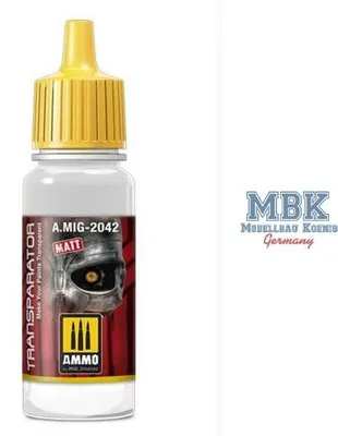 Produktbild von Ammo of MIG AMIG2042 TRANSPARATOR MATT (17 ml)