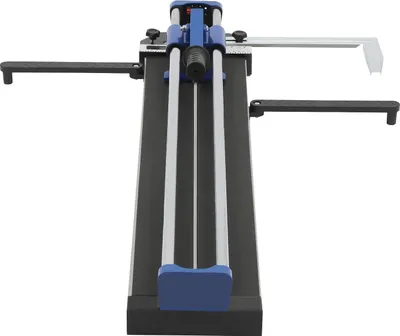 Produktbild von Manueller Fliesenschneider - 60 cm Fliesenschneidmaschine - Doppelschiene - Infrarot-Laserpositionierung - Hartmetall-Schneidrad - 0–90° Schnittwinkel
