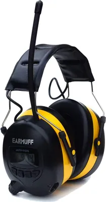 Produktbild von EARMUFF 31dB AM/FM/AUX - Yellow
