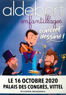 Image de Aldebert - Enfantillages - AFFICHE / POSTER - 30x42cm