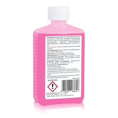 Produktbild von Wark24 Universal Entkalker 125ml für Kaffeevollautomaten, Universal (4er Pack)