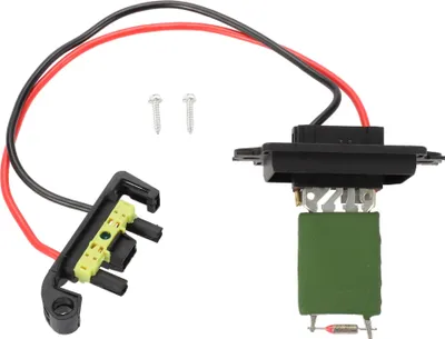 Image de Résistance De Moteur De Soufflante Hvac Pour Renault Twingo Ii Cn0 2007-2011 Métal Abs No.7701067951 Noir