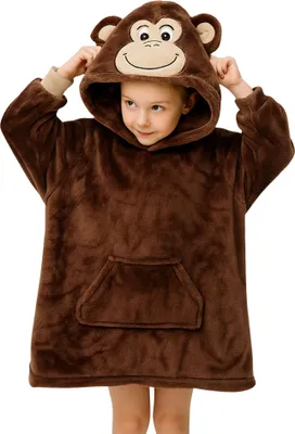 Produktbild von MONKEY - Oversize Hoodie 45x60 cm - Kinder - Affe - Partridge - Braun
