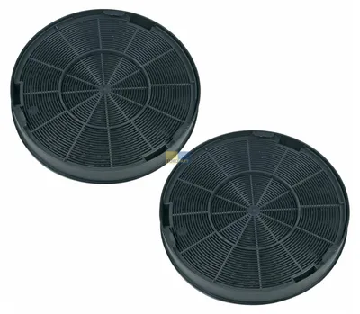 Produktbild von 2x Kohlefilter Filter passend für EFF62, F196 FAC529 Ø196mm für Dunstabzugshaube 484000008674