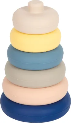 Produktbild von small foot Silikon Stapelturm, Steckspiele, Silikon, ab 12 Monate, 12749