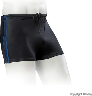 Zdjęcie produktu dla kąpielówki męskie fashy rozmiar 5 czarno-niebieskie