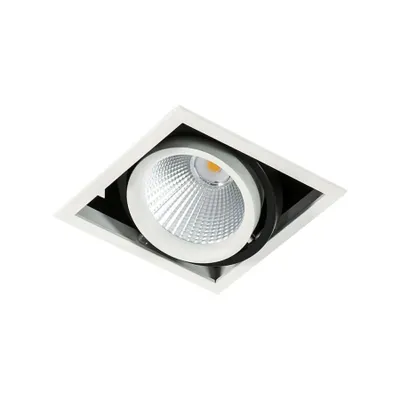 Image de Vertico Italux LED luminaire encastré blanc mobile GL7108-1/18W 4000K WH+BL