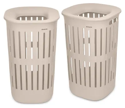 Produktbild von Brabantia Collect-It, 55 l, Oval, Recycelbarer Kunststoff, Beige, Beige, Belgien