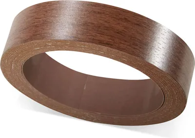 Produktbild von ben+camilla.com Kantenumleimer selbstklebend | Mahagoni 19mm x 5m | Einsatzbereit & Beliebt zum Überkleben