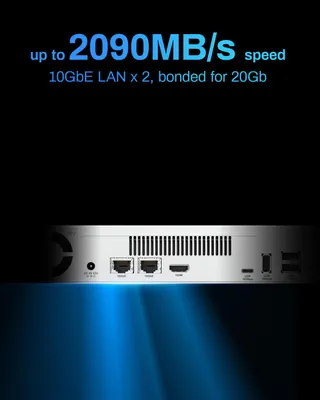 Produktbild von Terramaster - U4-500 - NAS- und Speicherserver
