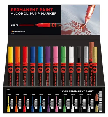 Produktbild von Molotow Marker Permanent Paint 120PP Alcohol, 2mm