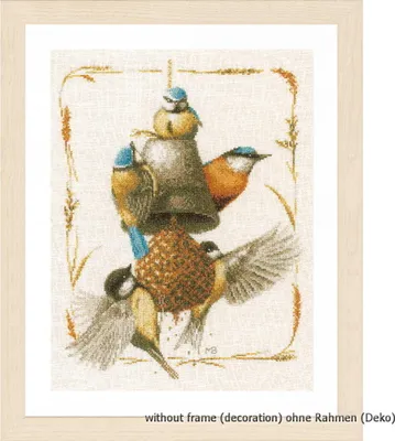 Produktbild von Lanarte-Kreuzstich-Set „mb bird house ii“, Zählvorlage