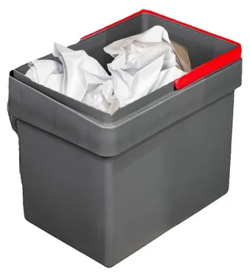 Immagine prodotto di Contenitore per rifiuti estensibile per interni, capacità 15 litri, con coperchio automatico