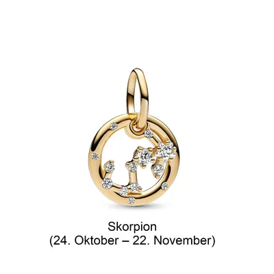 Zdjęcie produktu dla Pandora Zodiac Sign Scorpio Charm Pendant 762710C01 Wisiorek