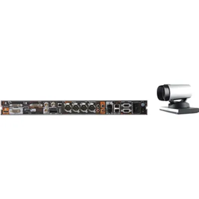 Produktbild von Cisco TelePresence Codec C60 Webkonferenz-Anwendung - CMOS - 1920 x 1200 Video Video (Inhalt) - H.323 - Point-to-Point - 60 fps - 1 x Netzwerk (RJ-45) - 4 x HDMI Ein - 2 x DVI Ein - 1 x DVI-Ausgang - 1 x Composite-Video-Eingang - 1 x Composite-Video-Ausgang - Audio Line-In - USB - Ethernet