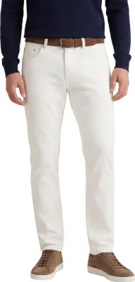 Produktbild von Pierre Cardin Jeans einfarbig weiß Baumwolle normale Passform