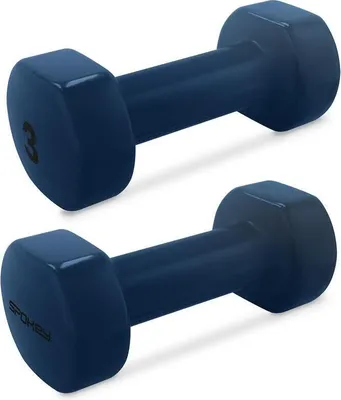 Zdjęcie produktu dla Zestaw hantli 2x3kg Shape - Spokey