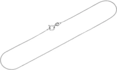 Produktbild von Fusskette 925 Sterling Silber 26cm Panzerkette rund Damen feines Fusskettchen