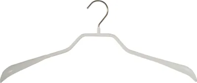 Produktbild von Strickwarenbügel aus Metall Blusenbügel 40 cm weiß NEU 10 Stück