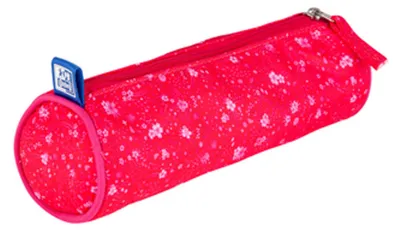 Obrázek produktu pro Oxford Piórnik Floral różowy tuba