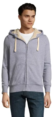 Produktbild von SOLS - Jacke Mit Reißverschluss für Herren/Damen Uni LT1870 (XL) (Grau meliert)