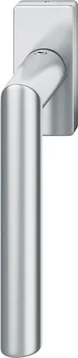 Produktbild von FSB Fenstergriff 34 1076 eckige Rosette, Edelstahl matt