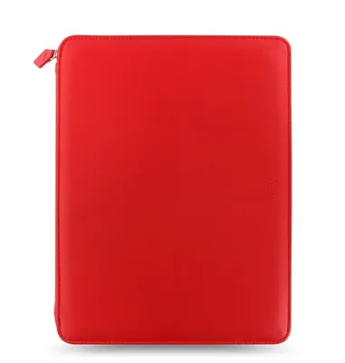 Produktbild von Filofax Metropol A4 Zip Folio Rot Schreibmappe Konferenzmappe Kunstleder 840013