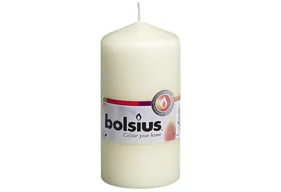 Obrázek produktu pro BOLSIUS Stumpenkerze 12x5,8cm elfenbein