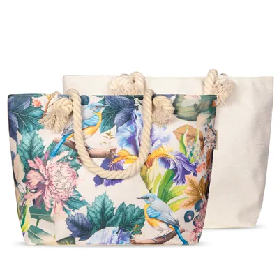 Produktbild von Bag Descanso 43x60 cm - flowers and birds