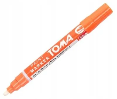 Produktbild von Toma UCHIDA 728 Ölmarker rund orange