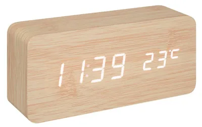 Produktbild von Wecker GAMIEL, Thermometer, Alarm, 15 x 4 x 7 cm