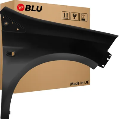Image de BLU Aile Compatible avec Fiat Bravo 891B Droite Schwarz SchwarzProvoker | 2007-2014 | Avant | Peint| Prêt à Monter | Acier