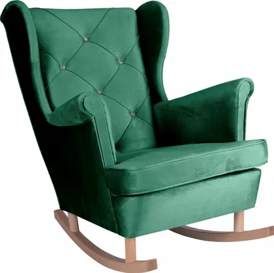 Obrázek produktu pro Křeslo Schaulk Křeslo do obývacího pokoje Velvet lounge chair Televizní křeslo Relaxační křeslo Křeslo do obývacího pokoje Křeslo ke kávě Křeslo, 102 x 81 x 95 cm, zelené