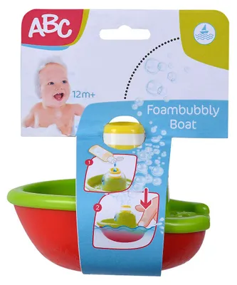 Imagen del producto de Barco de juguete con burbujas, de 11 cm, para que los niños jueguen