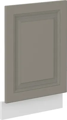 Immagine prodotto di Anta per lavastoviglie da incasso SOPHIA - 45x57 cm, grigio chiaro / bianco