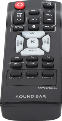 Image de Télécommande de remplacement pour COV30748160 - Haute qualité Abs, 0m