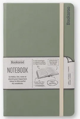Produktbild von Bookaroo Notatnik Journal A5 zielony