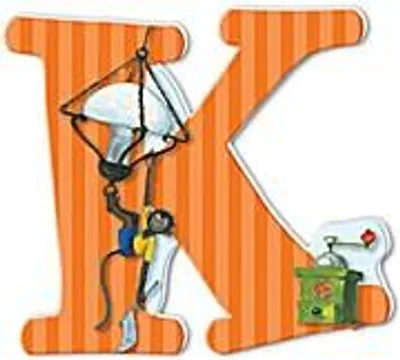 Immagine prodotto di Pippi Langstrumpf Buchstabe K