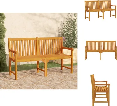 Obrázok produktu pre vidaXL Záhradná lavica 150 cm z masívneho dreva akácie - Záhradné lavice