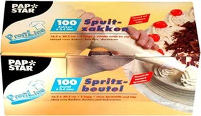 Produktbild von STARPAK LDPE-Spritzbeutel transparent 0,4 l 100 Stück
