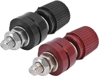 10 párov svorkovníc regulátora napätia M6 32mm skrutka 333 0V380V červená čierna