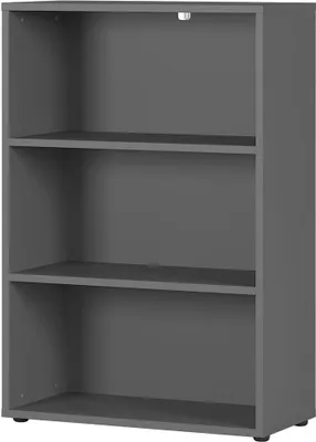 Produktbild von Aktenregal 80cm AURAY-01 Graphit B/H/T ca. 80/120/40cm