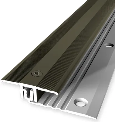 Produktbild von PROVISTON | Übergangsprofil | Laminatausgleich | Breite: 34 mm | Höhenausgleich: 6.5 - 16 mm | Länge: 900 mm | Aluminiumprofil | Bronze | 1 Stück