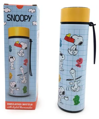 Productafbeelding van Puckator Snoopy & Woodstock drinkfles. Één maat