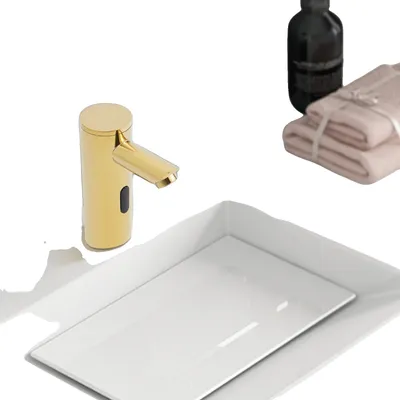 Produktbild von Automatischer Wasserhahn, berührungslose Bedienung, Messingkonstruktion, Einzelkühlung