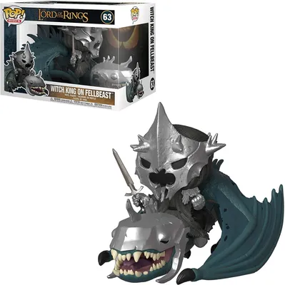 Image de Funko Pop Rides Le Seigneur des Anneaux 63 – Roi des Sorciers sur Fellbeast