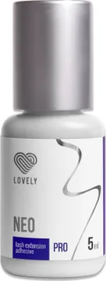Produktbild von Wimpernkleber für Wimpernverlängerung von Lovely 'Neo' Schwarz 5 ml