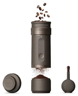 Elektrische Kaffeemühle, 28 Mahlgrade, USB-C, 690 g, Tundra Braun