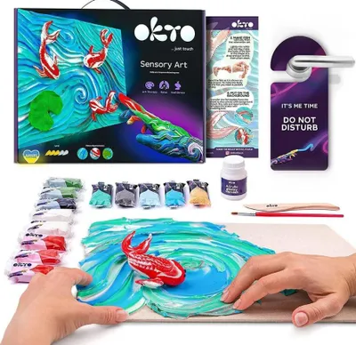 Zdjęcie produktu dla Zestaw kreatywny "Koi Carps" 30*40cm 10002